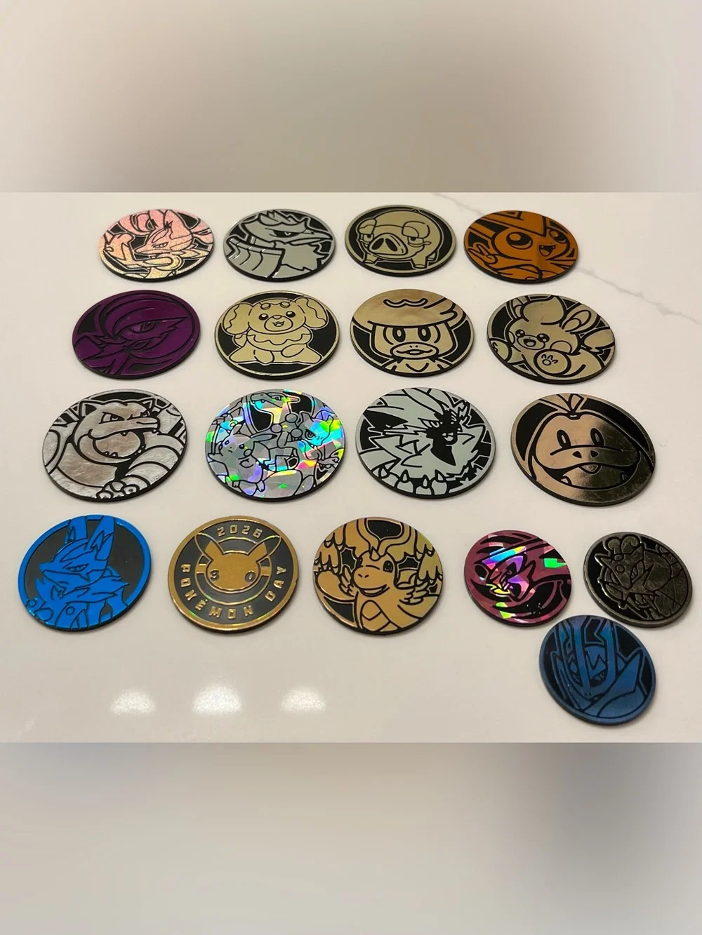 Pokemon TCG (Trading Card Game) Collectible Coins.